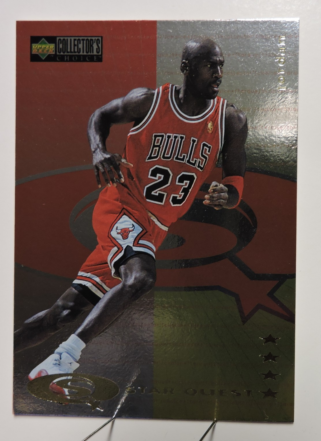 1997-98 Upper Deck Collector's Choice Michael Jordan StarQuest #SQ83 Bulls