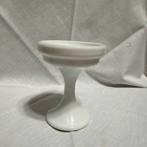Vintage Westmoreland Milk Glass Pedestal Stand Votive Candle Holder Stand