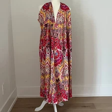 Mille Resort & Travel Marilyn Sleeveless Cotton Midi Dress in Zanzibar Large