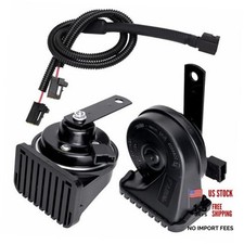 Car Horn for 12V Replacement for Toyota Black with harness plug for toyota