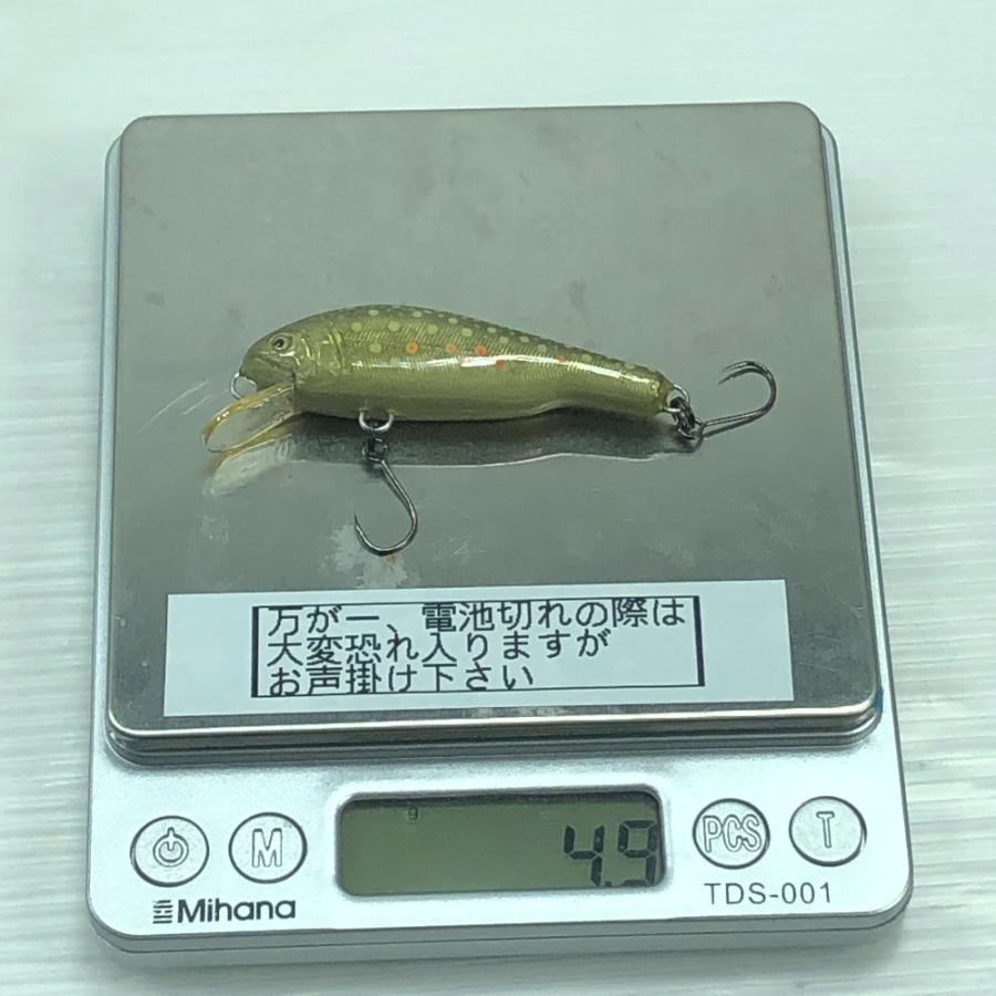 Yamanchu Minnow Handmade Lures Set of 3 B Grade, Fishing Tackle, Used - Image 10