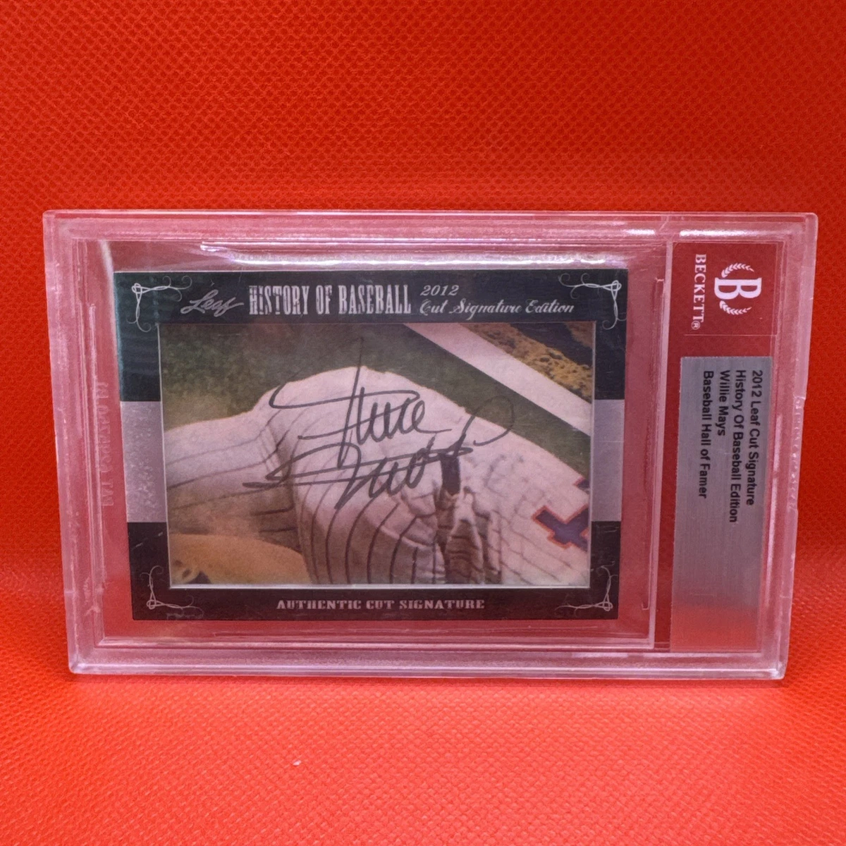 Willie Mays Autograph Baseball Trading Cards for sale | eBay