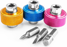 3 Pack Mini Finger Ratchet Screwdriver Set 14 Magnetic Driver For Tight Spaces