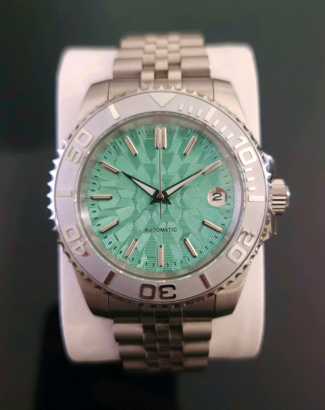 Turquoise Submarine Aquamariner NH35