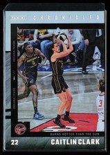 Caitlin Clark 2025 Panini Caitlin Clark Chronicled Holo #28 Fever