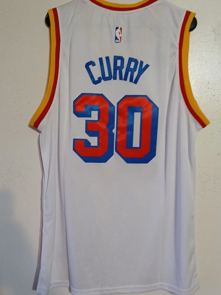 Camiseta deportiva Golden State Warriors clásica #30 Stephen Curry talla XL Foto 4 de 4