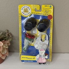 2005 Hasbro Build a Bear Workshop Accessorize Me Beary Beautiful - Retired New