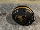 Joe Montana and Jerry Rice 49ers Signed Riddell Lunar Speed Authentic Helmet