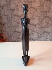 African Tribal Figurine Ebony Wood