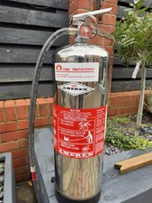 Amerex 9L User Refillable Stainless Steel Fire Extinguisher.