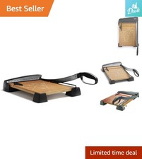 X-acto Heavy Duty Wood Guillotine Paper Trimmer - 15" Durable  Precise Cut