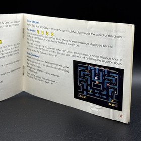 Ms. Pac-Man (Tengen) Nintendo NES Booklet Instruction Manual Only