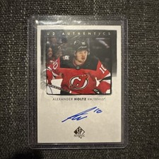 2022-23 SP Authentic - Ud Authentics Alexander Holtz #UDA-AH (AU)