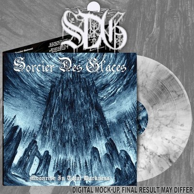 SORCIER DES GLACES - moonrise in total darkness  LP marbled