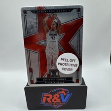 2025 Panini Impeccable WNBA Brittney Griner Stainless Stars Metal Card #/99