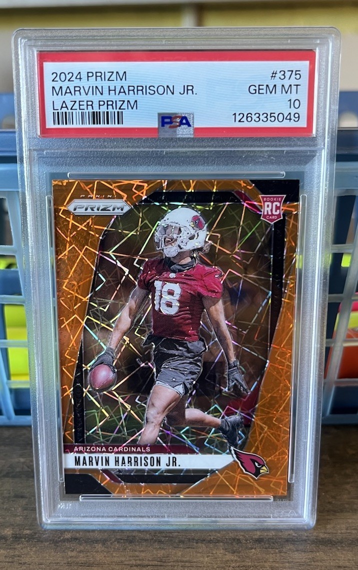 Marvin Harrison Jr. Panini Prizm #375 Lazer