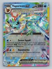 Pokemon SV: Prismatic Evolutions #023/131 Vaporeon ex