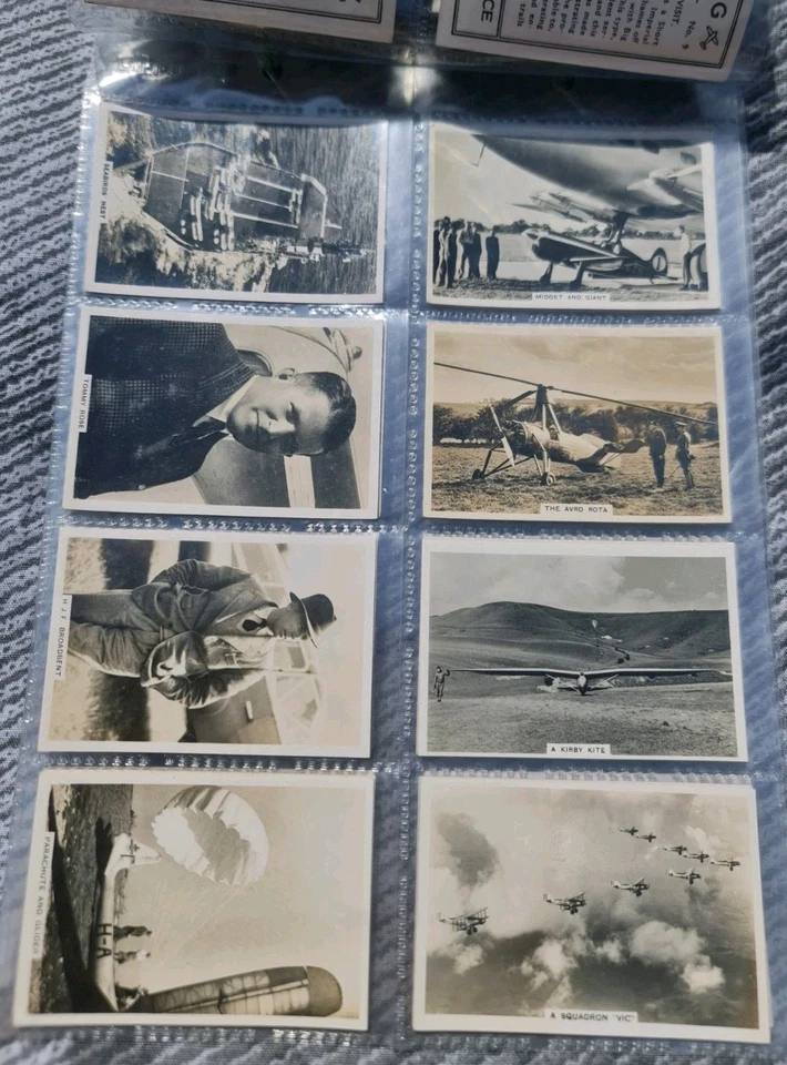 Flying 1938 Senior Service Cigarette Cards - Full Set of 48 Cards - Image 3 of 4