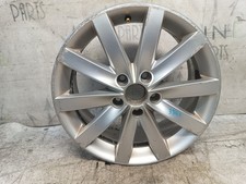 VW GOLF MK6 GENUINE 17" 7J ET54 ALLOY WHEEL RIM 5K0601025F #3341