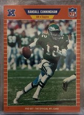 1989 Pro Set - Randall Cunningham MINT!! #315