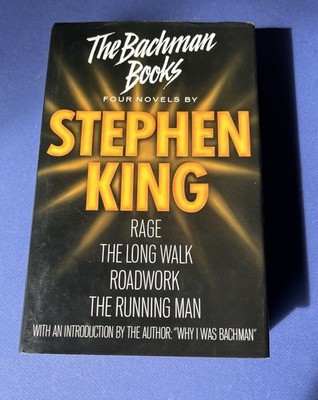 The Bachman Books Stephen King Richard Bachman True First Edition 1st Print Rage