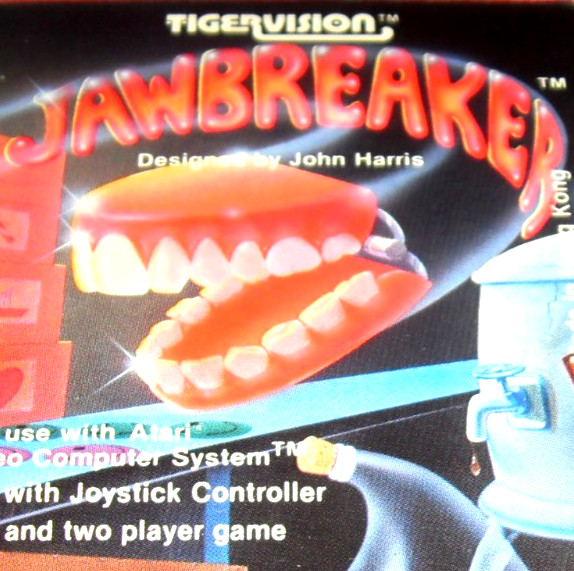 loose QUASI NEUF très bon état JAWBREAKER pour Atari 2600 Tigervision