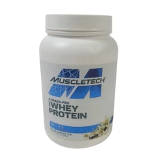 Muscletech 100% Grass-Fed Whey Protein Deluxe Vanilla 1.8 lbs 6/28