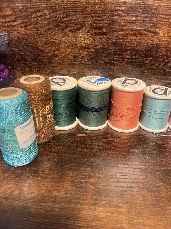Talon Polyester General Sewing Thread Spool Lot, Multicolor, Hand/Machine