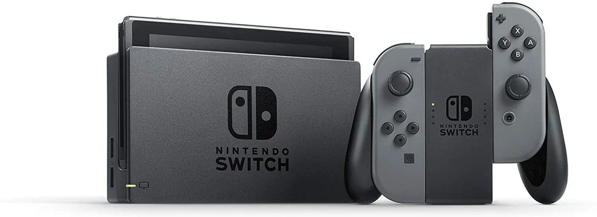 Nintendo Switch Gray Joy Console 32GB | EXCELLENT | REFURBISHED | eBay