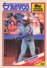 1988 Topps Revco League Leaders #5 Tim Raines