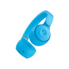 Beats Solo Pro Wireless Noise Cancelling Headphones Light Blue- In Case