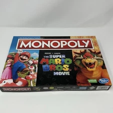 NEW Monopoly Super Mario Movie Edition Board Game Nintendo Bowser CHRISTMAS GIFT