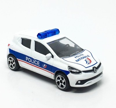 Majorette Renault Clio Sport France Police White 1:64 (3