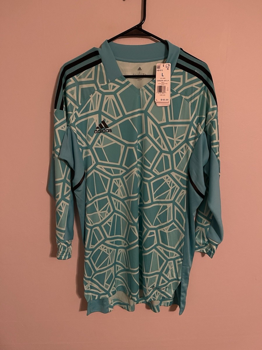 Adidas Condivo 22 L/S Soccer Goalkeeper Jersey Mint Rush HB1613