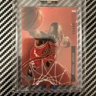 Upper Deck Behind the Glass Michael Jordan G11 Chicago Bulls NBA Insert Card