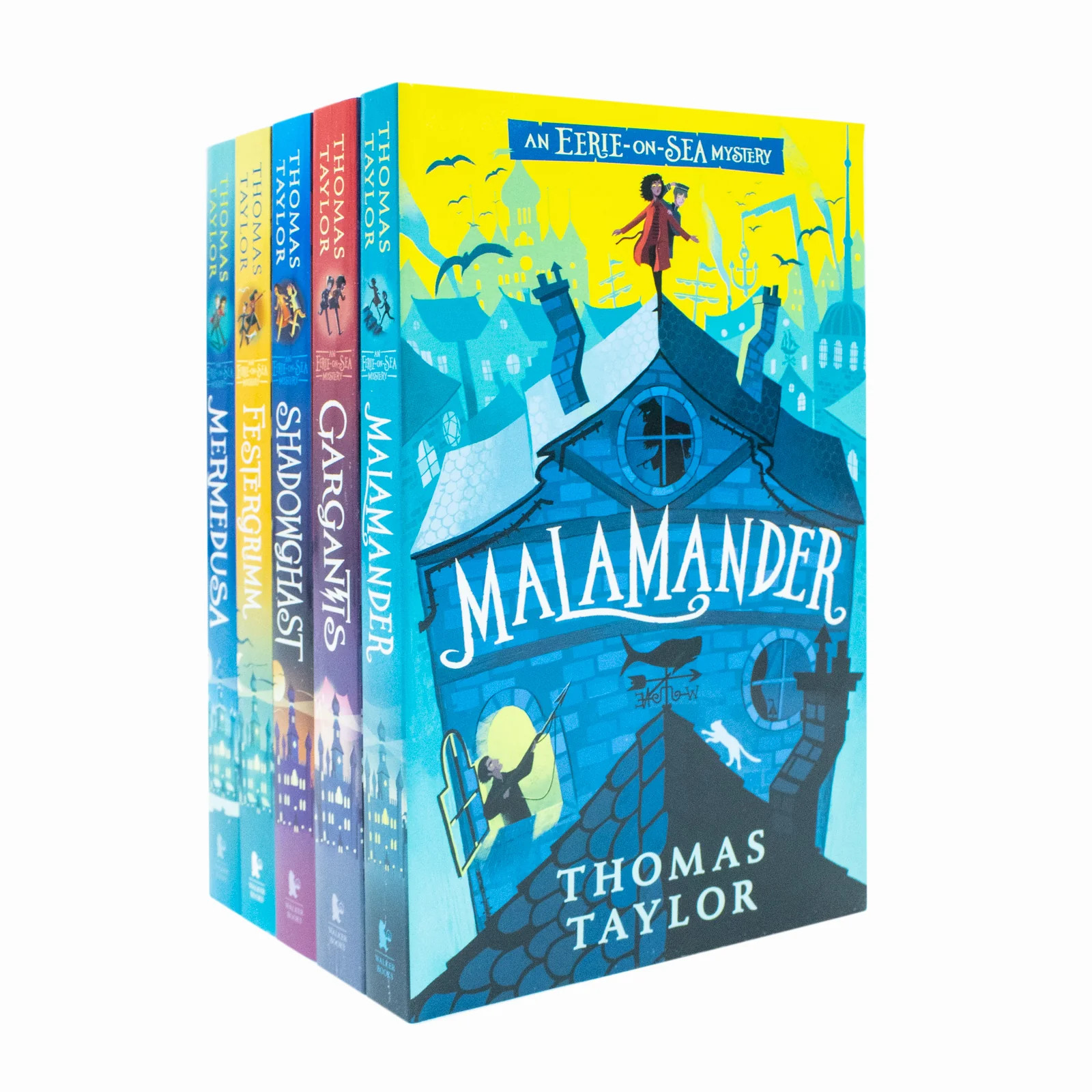 An Eerie-on-Sea Mystery Series 5 Book Set by Thomas Taylor  Mal | Thomas Taylor
