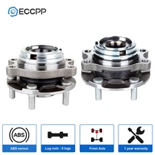 2 Pcs Wheel Hub Bearings Front For Nissan Murano 2009-2014 Quest 2011 2012-2017