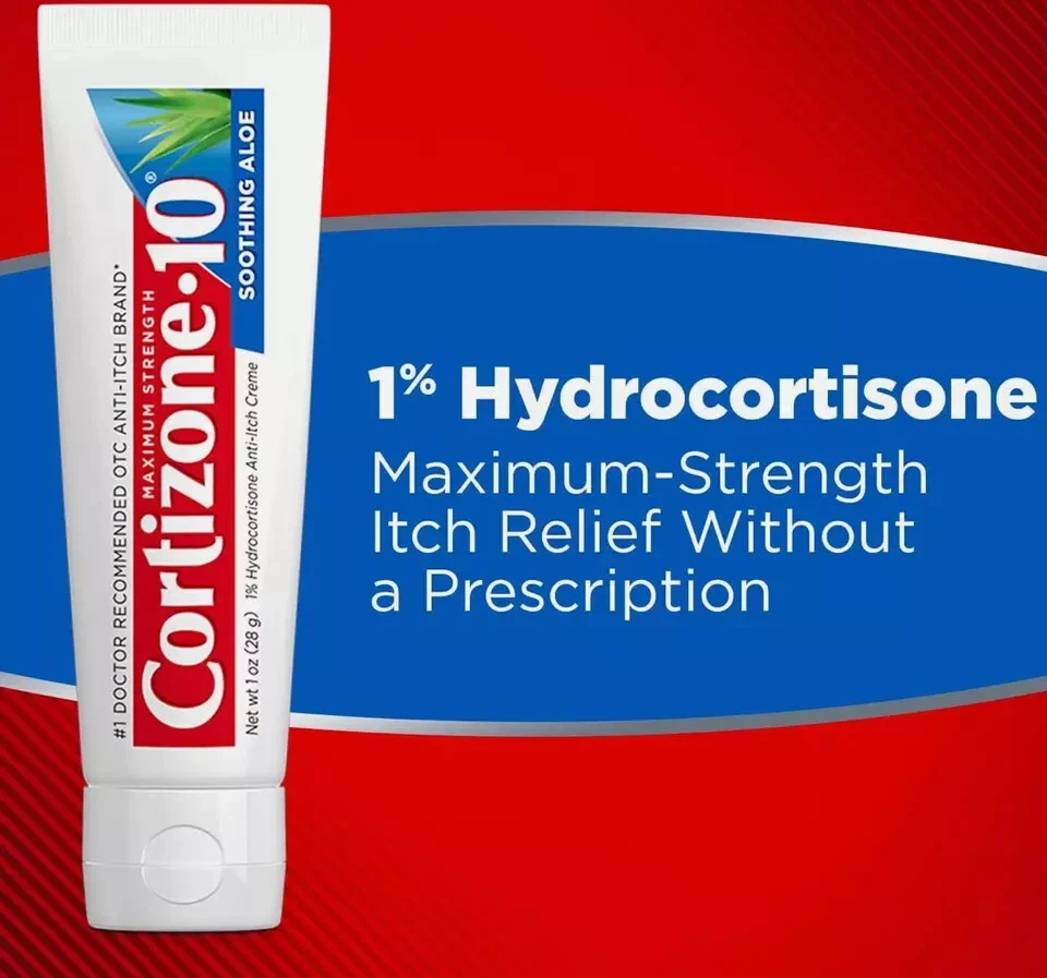 Cortizone 10 Maximum Strength Cream Exp. 8/25 Hydrocortisone Anti-Itch Exp. 8/25 - Image 2 of 4