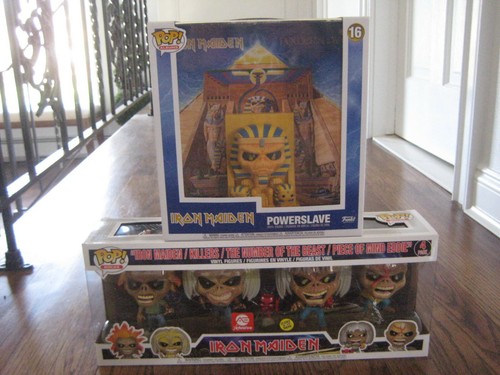 Funko Pop-Rocks Iron Maiden Lot 4 Pack 