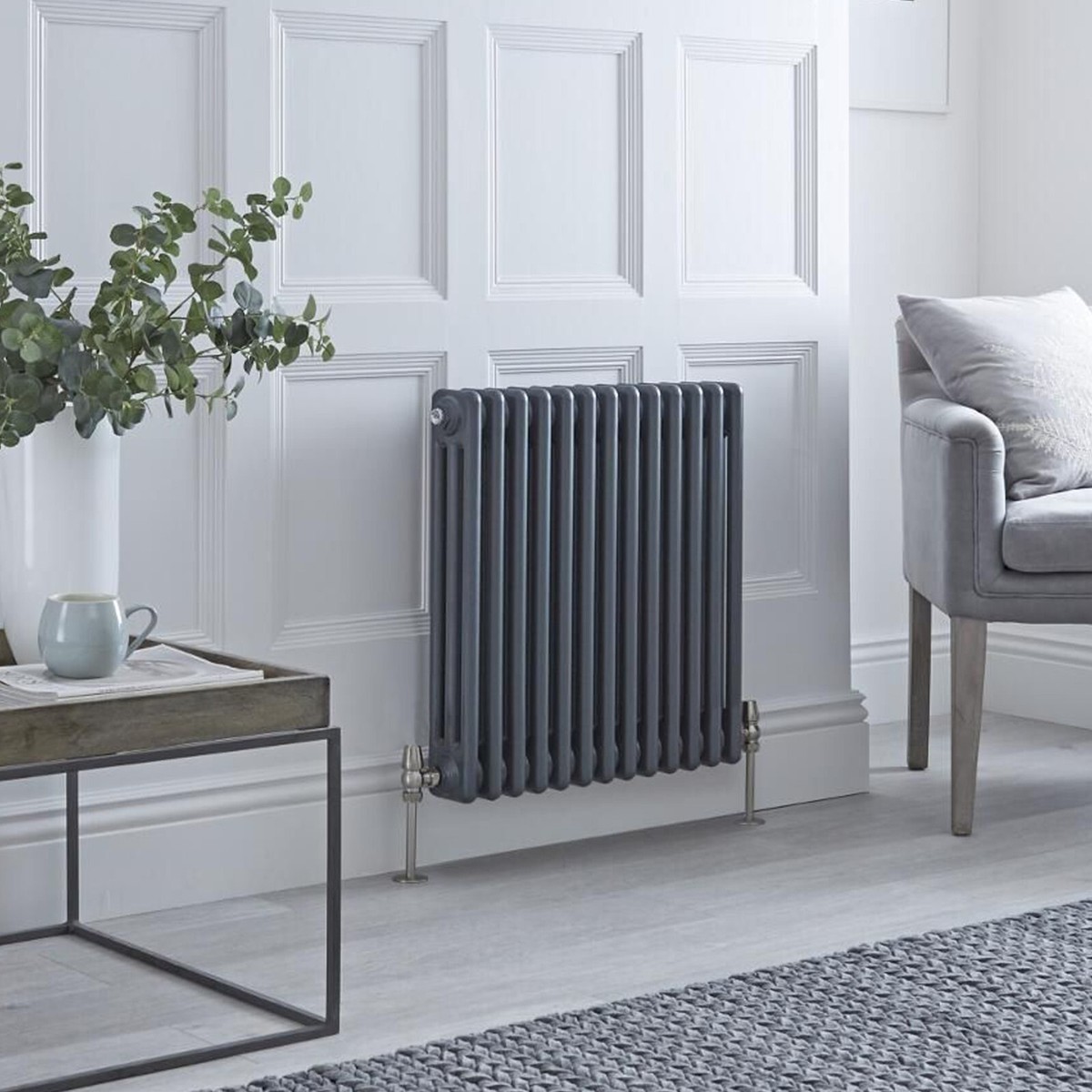 Traditional Column Radiator Horizontal Central Heating 800 x