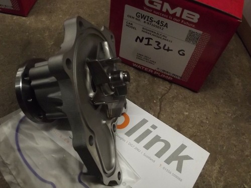 Water pump for Isuzu Trooper 2.8 3.1 TD 4JB1 4JG2 GMB Japanese made waterpump - Picture 2 of 2