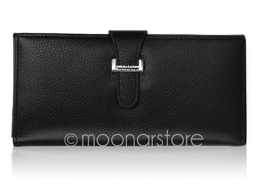 Nuevo 2016 Lujo Elegante Mujeres Cuero PU Sólido Noble Cartera Cartera Cartera - Envío Gratuito al Reino Unido - Imagen 10 de 13