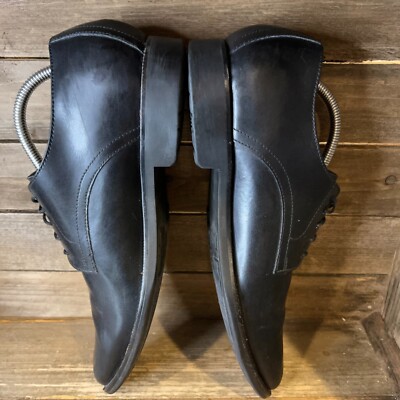 Mens Cole Haan Stanton Black Leather Plain‎ Toe Oxford Dress Shoes Size 11 M GUC Mens Cole Haan Stanton Black Leather Plain Toe Oxford Dress  main image 3