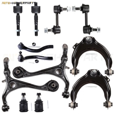 For 2003-2007 Honda Accord 12 pcs Front Upper Lower Control Arm Ball Joint Set