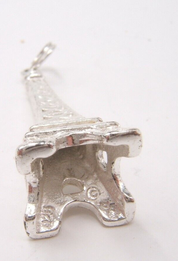 VTG STERLING SILVER EIFFEL TOWER PARIS View 3