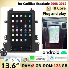 128GB Android 13 Navigation Car GPS Stereo Radio Carplay For Cadillac Escalade