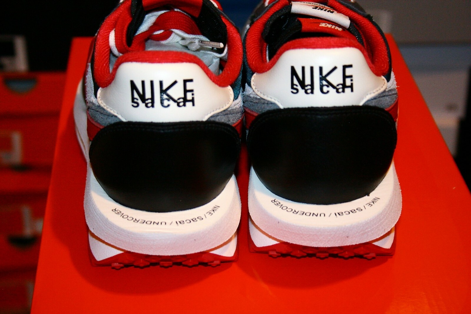 SACAI X NIKE Nike X Sacai X LDWaffle Undercover Midnight Abete Rosso DJ4877 300 Uomo Taglia