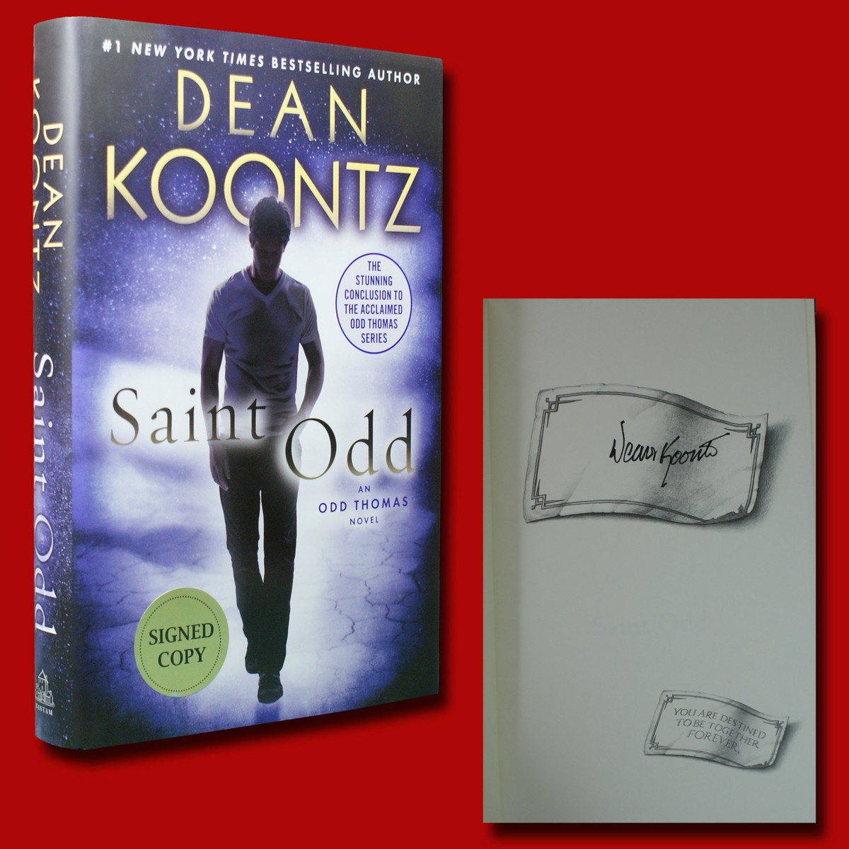 Saint Odd by Dean Koontz Signed True First Edition Hardcover DJ