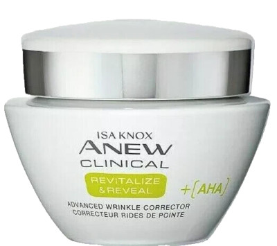 AVON ISA KNOX ANEW CLINICAL ADVANCED WRINKLE CORRECTOR, WITH BOX, SEALED