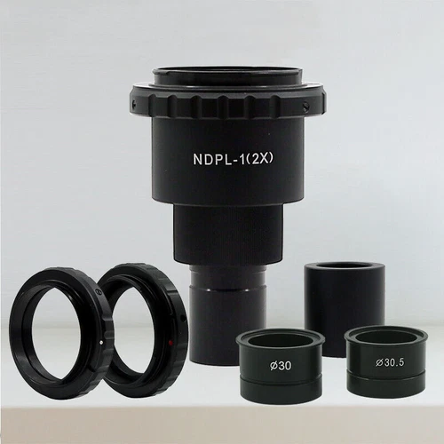 DSLR/SLR 2X Camera Lens ADAPTER C-Mount Nikon/Canon EOS for Microscope - Picture 8 of 23